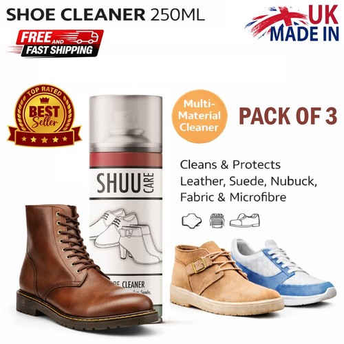 Shoe cleaner 250ml cleans - cleaner,