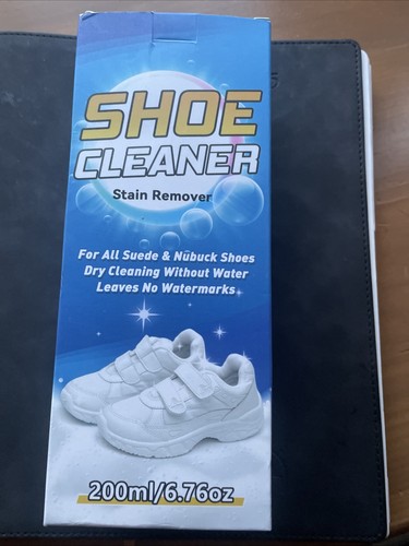 Shoe cleaner stain - stain, remover