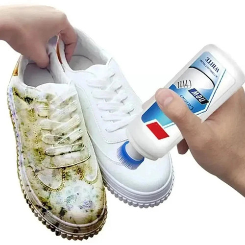 White shoe cleaner 100ml - shoe,