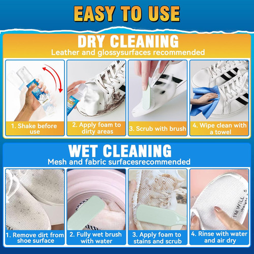 200ml shoe cleaner - cleaner, foam