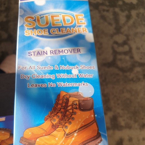 Suede shoe cleaner