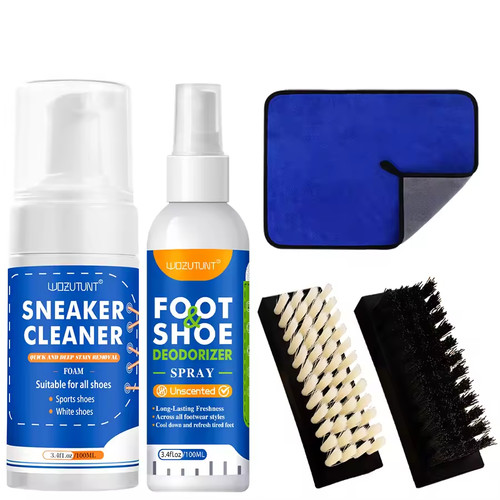 Shoe cleaner foam rinse - cleaner, no